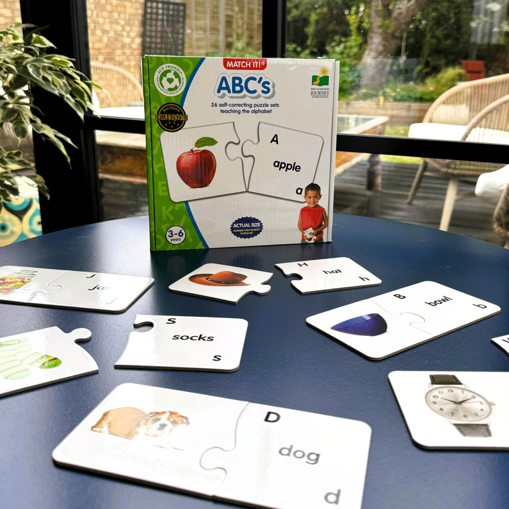 The Learning Journey Match It! ABCs - Self-Correcting Alphabet Puzzle for Ages 3+
