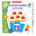 The Learning Journey: My First Match It - Counting Cupcakes, 15-Piece Self-Correcting Puzzle for Toddlers Ages 2-5