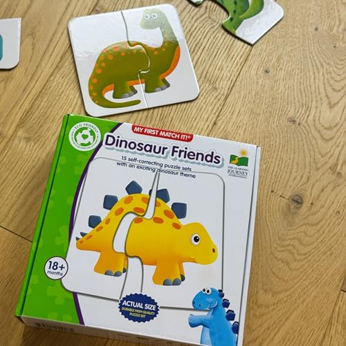 The Learning Journey My First Match It Dinosaurs - 15 Self-Correcting Puzzles for Toddlers Ages 2+