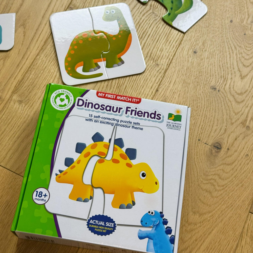 The Learning Journey My First Match It Dinosaurs - 15 Self-Correcting Puzzles for Toddlers Ages 2+