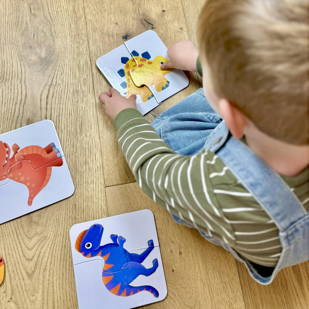 The Learning Journey My First Match It Dinosaurs - 15 Self-Correcting Puzzles for Toddlers Ages 2+