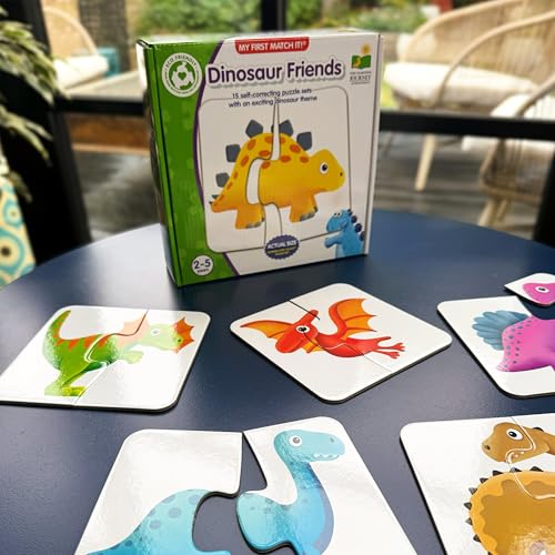 The Learning Journey My First Match It Dinosaurs - 15 Self-Correcting Puzzles for Toddlers Ages 2+