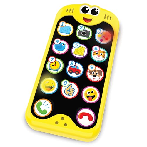 The Learning Journey On the Go Phone – Baby Cell Phone Toy with Lights & Sounds, Ages 3+ Months