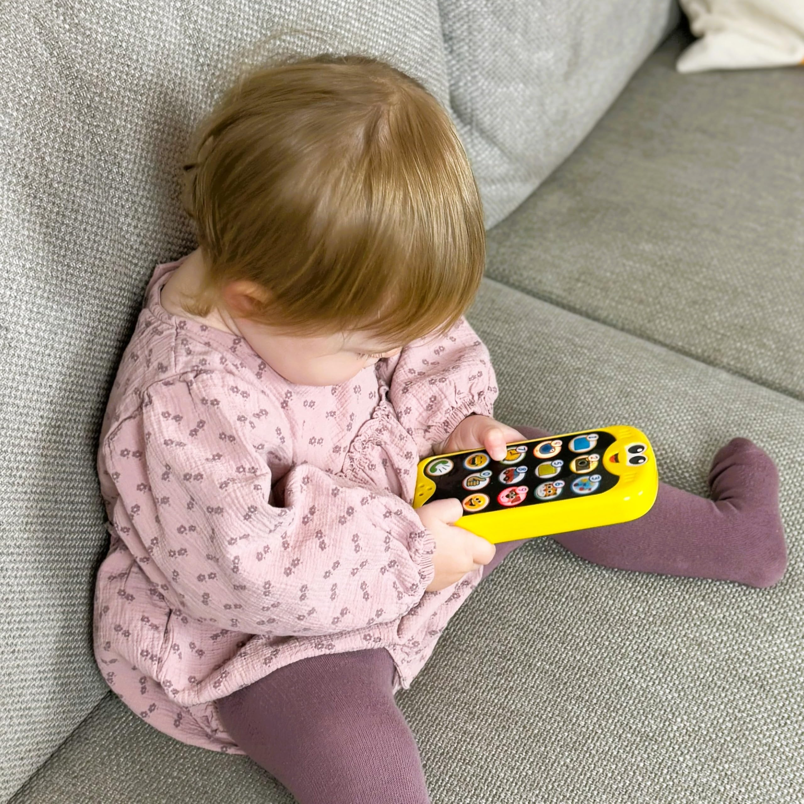 The Learning Journey On the Go Phone – Baby Cell Phone Toy with Lights & Sounds, Ages 3+ Months
