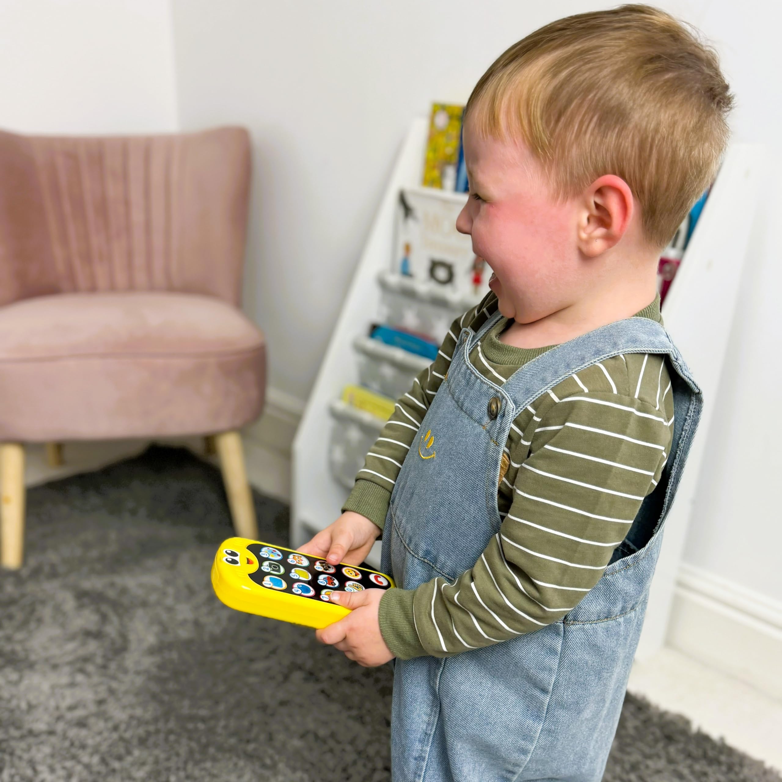 The Learning Journey On the Go Phone – Baby Cell Phone Toy with Lights & Sounds, Ages 3+ Months