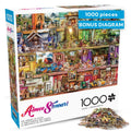 The Library of Dogs 1000 Piece Puzzle – Buffalo Games, Aimee Stewart