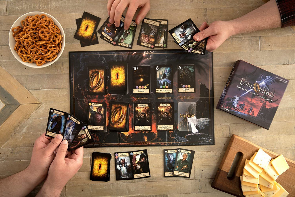The Lord of the Rings: The Battle for Middle-earth Card Game – Build Fellowships, Defeat Mordor, 2-4 Players, 15 Min Playtime, Ages 8+
