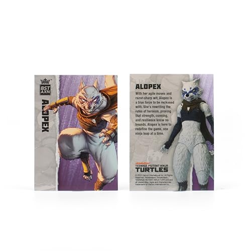 The Loyal Subjects BST AXN Alopex Action Figure - 5-Inch TMNT IDW Collectible