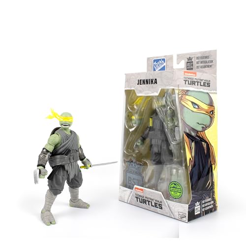 The Loyal Subjects BST AXN IDW Jennika Mutant Turtle Action Figure - 5-Inch Scale with 31 Joints