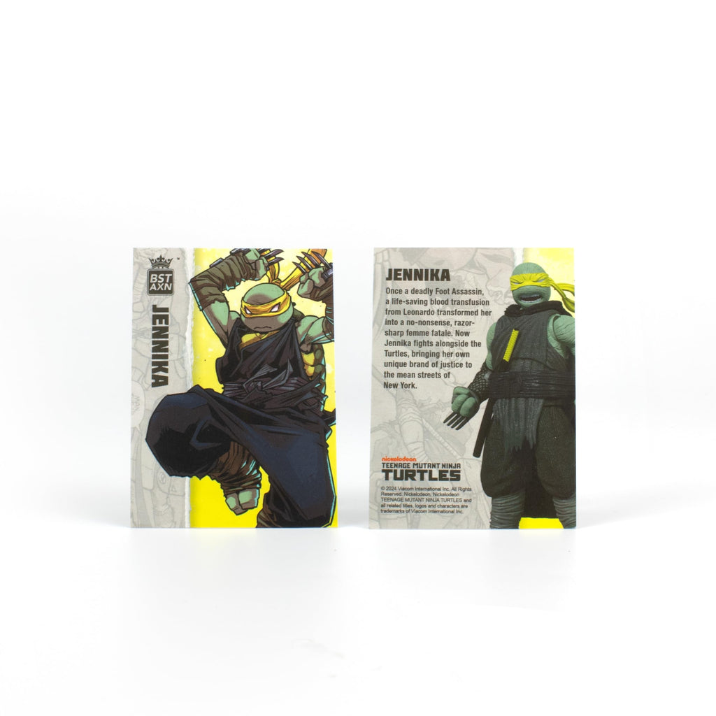 The Loyal Subjects BST AXN IDW Jennika Mutant Turtle Action Figure - 5-Inch Scale with 31 Joints