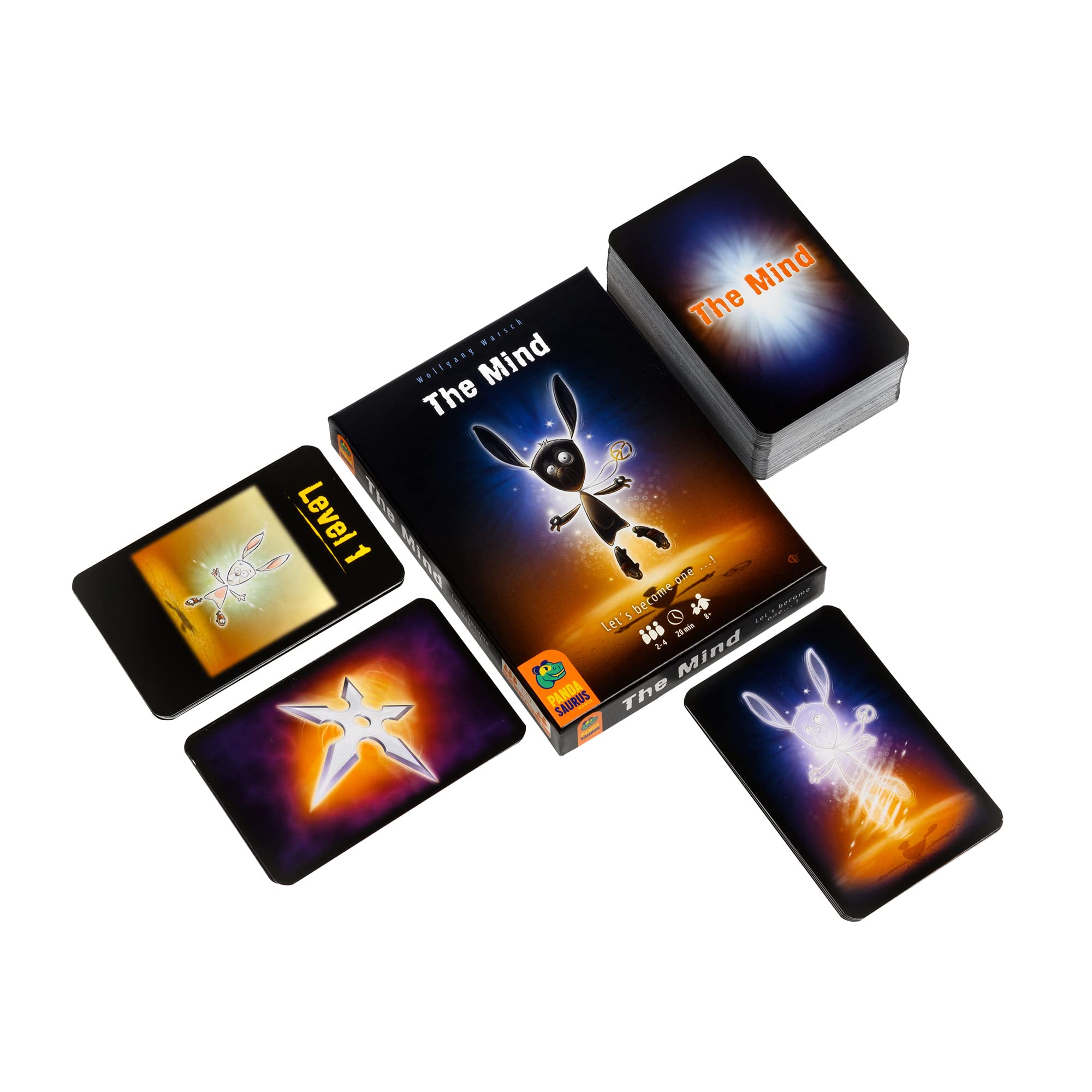 The Mind Cooperative Card Game – Play Without Speaking (2-4 Players) by Pandasaurus Games