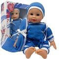 The New York Doll Collection 11" Soft Body Baby Doll with Pacifier - Gift Box Edition