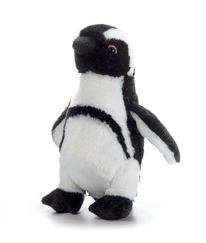The Petting Zoo African Blackfoot Penguin Plushie – 8-Inch Soft Stuffed Animal Toy Made from Recycled Water Bottles