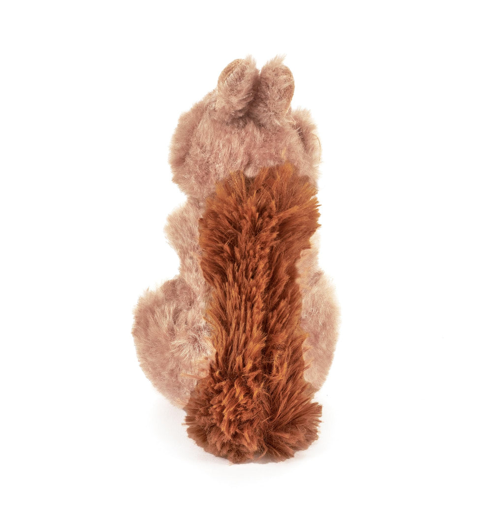 The Petting Zoo Brown Squirrel Plushie, 6 Inch Stuffed Animal, Eco-Friendly Gift for Kids
