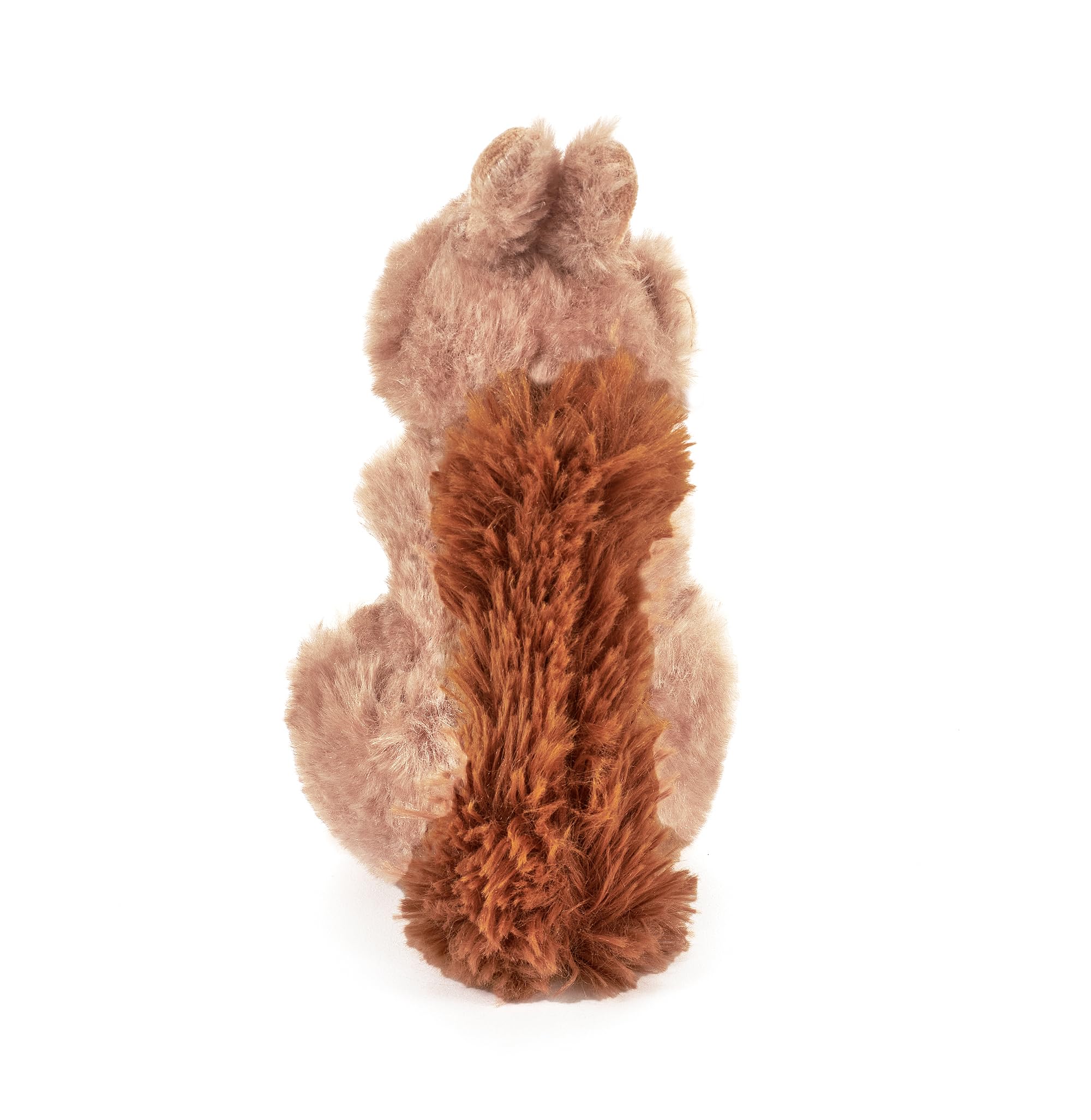 The Petting Zoo Brown Squirrel Plushie, 6 Inch Stuffed Animal, Eco-Friendly Gift for Kids