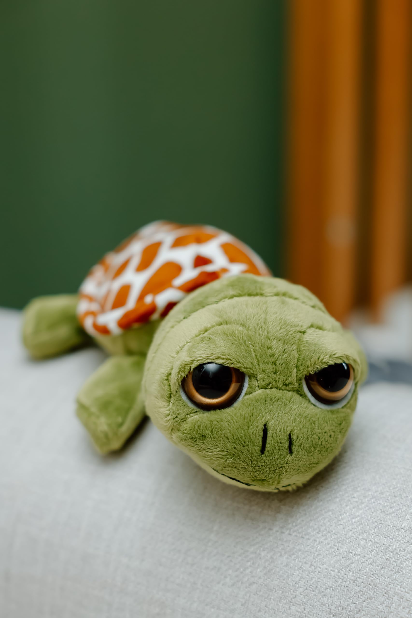 The Petting Zoo Sea Turtle Stuffed Animal - 9 Inch Soft Plush Toy for Kids, Ocean Animal Gift