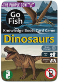 The Purple Cow Go Fish! Dinosaurs Card Game – Educational Fun for Kids Ages 6+