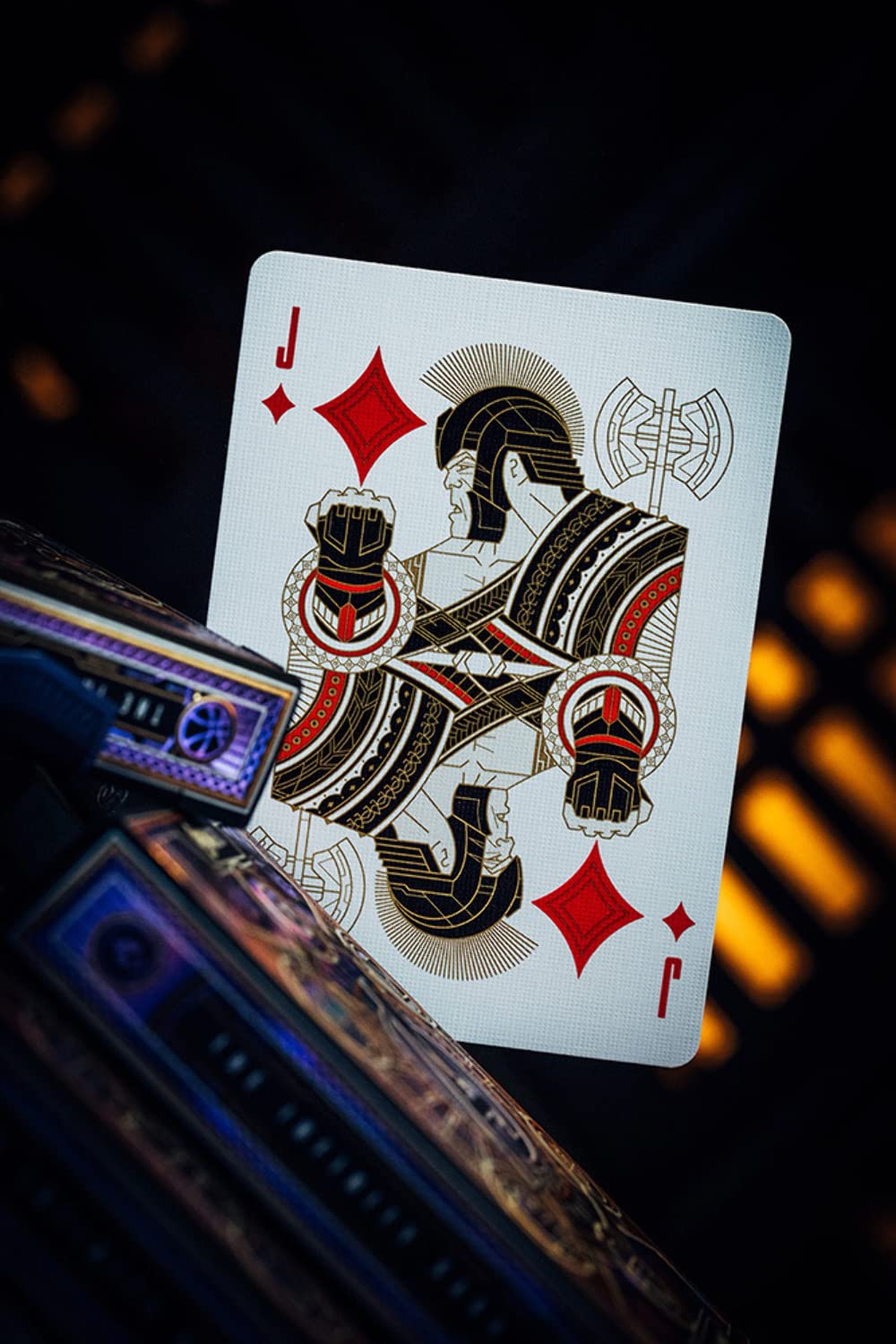 theory11 Avengers Purple Edition Premium Playing Cards – Marvel Infinity Saga Deck