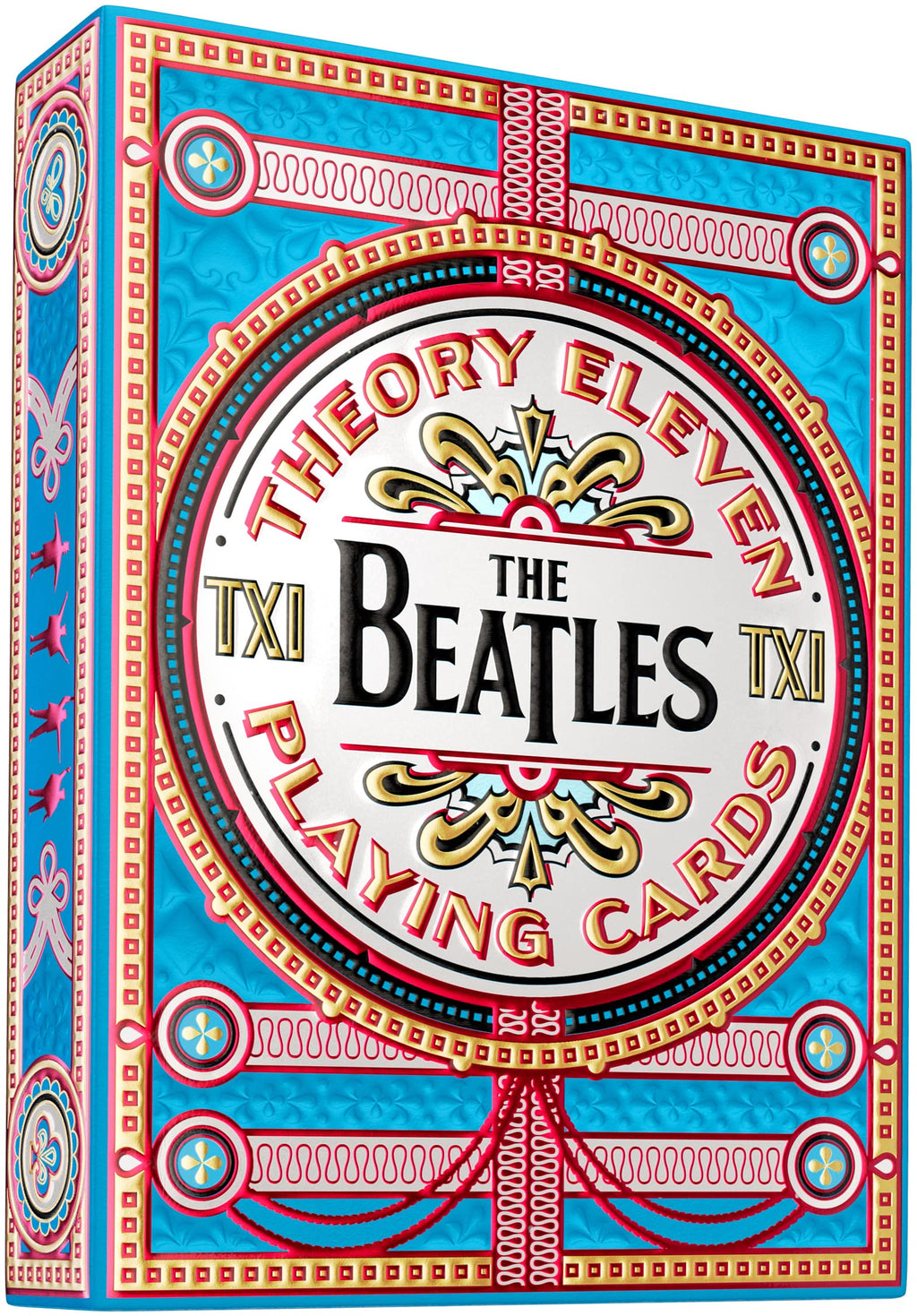 theory11 Beatles Premium Playing Cards - Blue Deck | Officially Licensed Collector's Cards with Song Callbacks