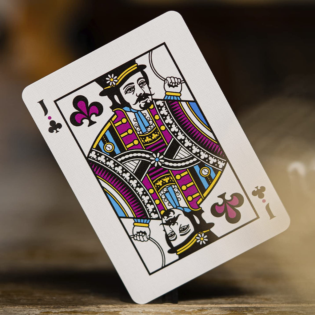 theory11 Beatles Premium Playing Cards - Blue Deck | Officially Licensed Collector's Cards with Song Callbacks
