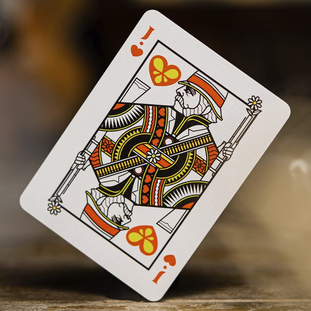 theory11 Beatles Premium Playing Cards - Blue Deck | Officially Licensed Collector's Cards with Song Callbacks
