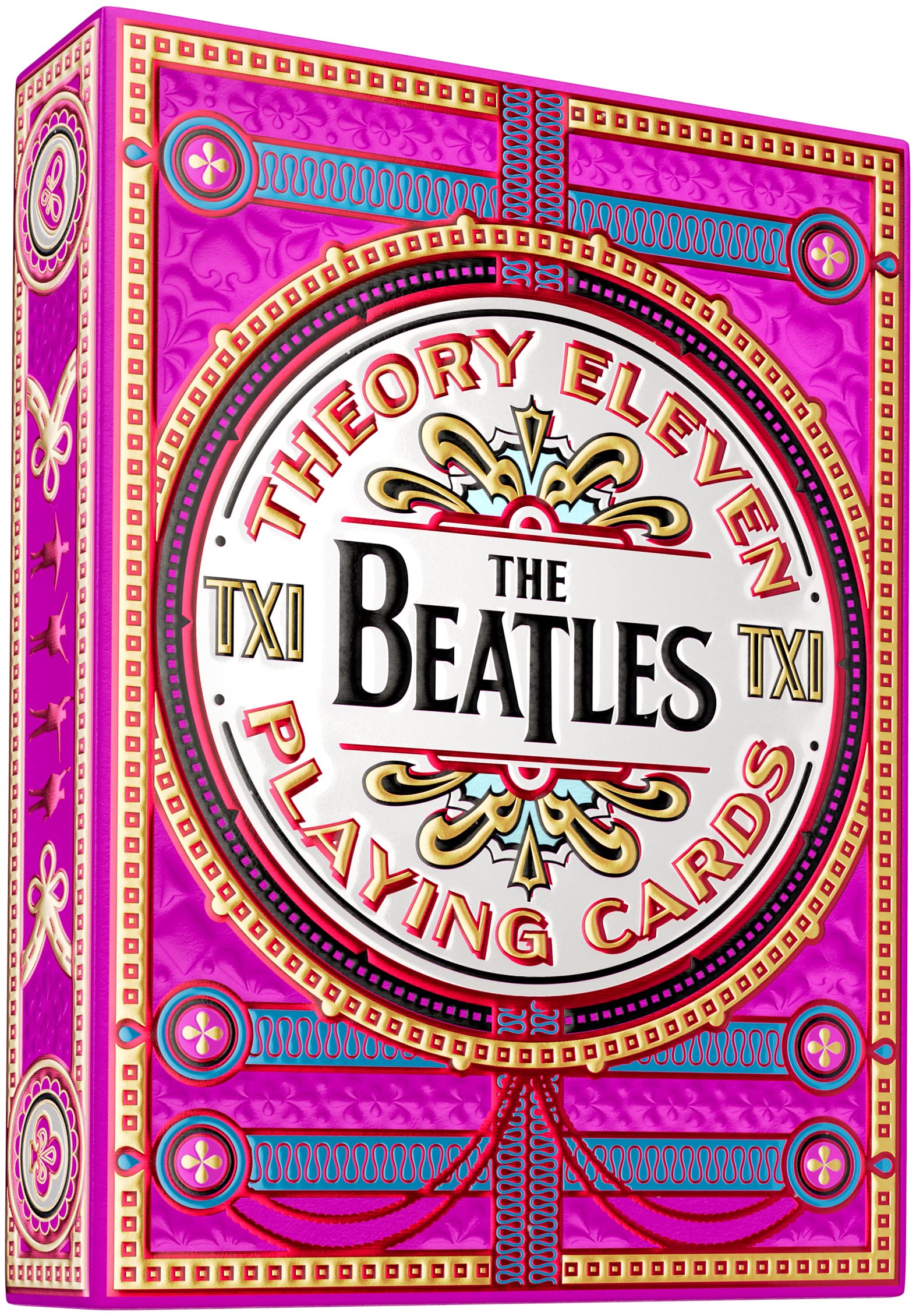 theory11 Beatles Premium Playing Cards - Pink Deck - Officially Licensed Collector's Cards