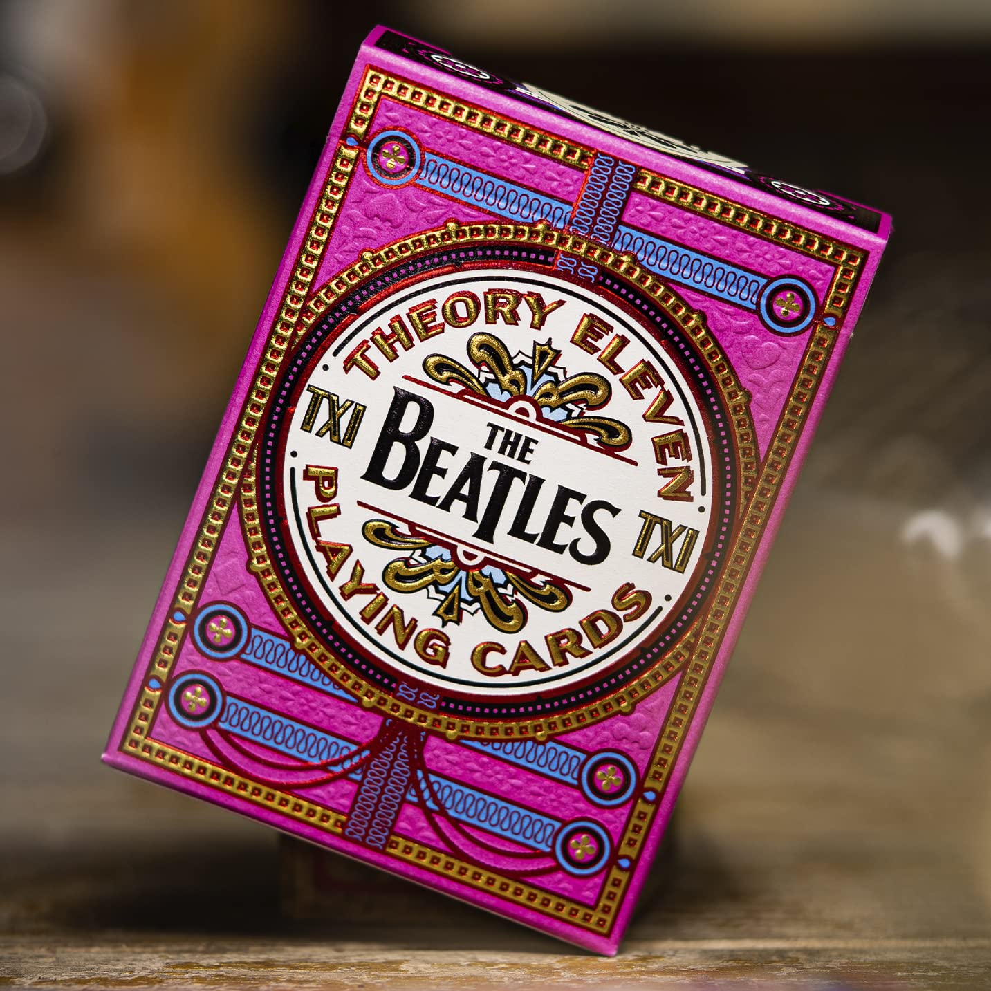 theory11 Beatles Premium Playing Cards - Pink Deck - Officially Licensed Collector's Cards