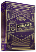 theory11 Monarch Playing Cards – Purple Edition with Gold Foil