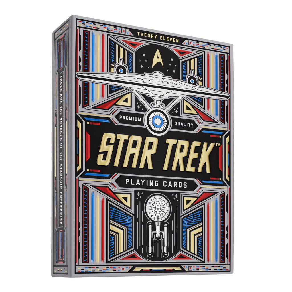 theory11 Star Trek Light Premium Playing Cards – Custom Artwork, Poker Size
