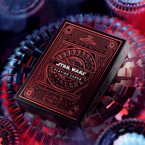 theory11 Star Wars Dark Side Playing Cards - Red Edition
