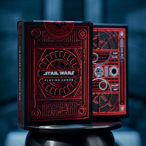theory11 Star Wars Dark Side Playing Cards - Red Edition