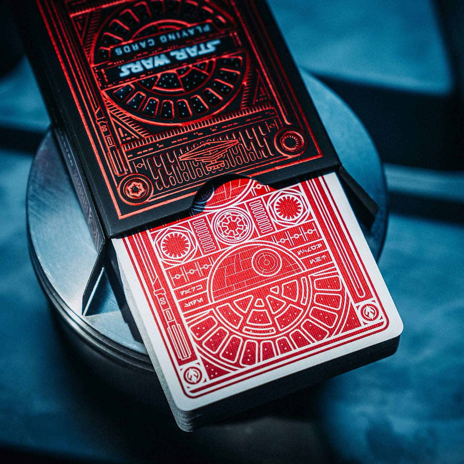 theory11 Star Wars Dark Side Playing Cards - Red Edition