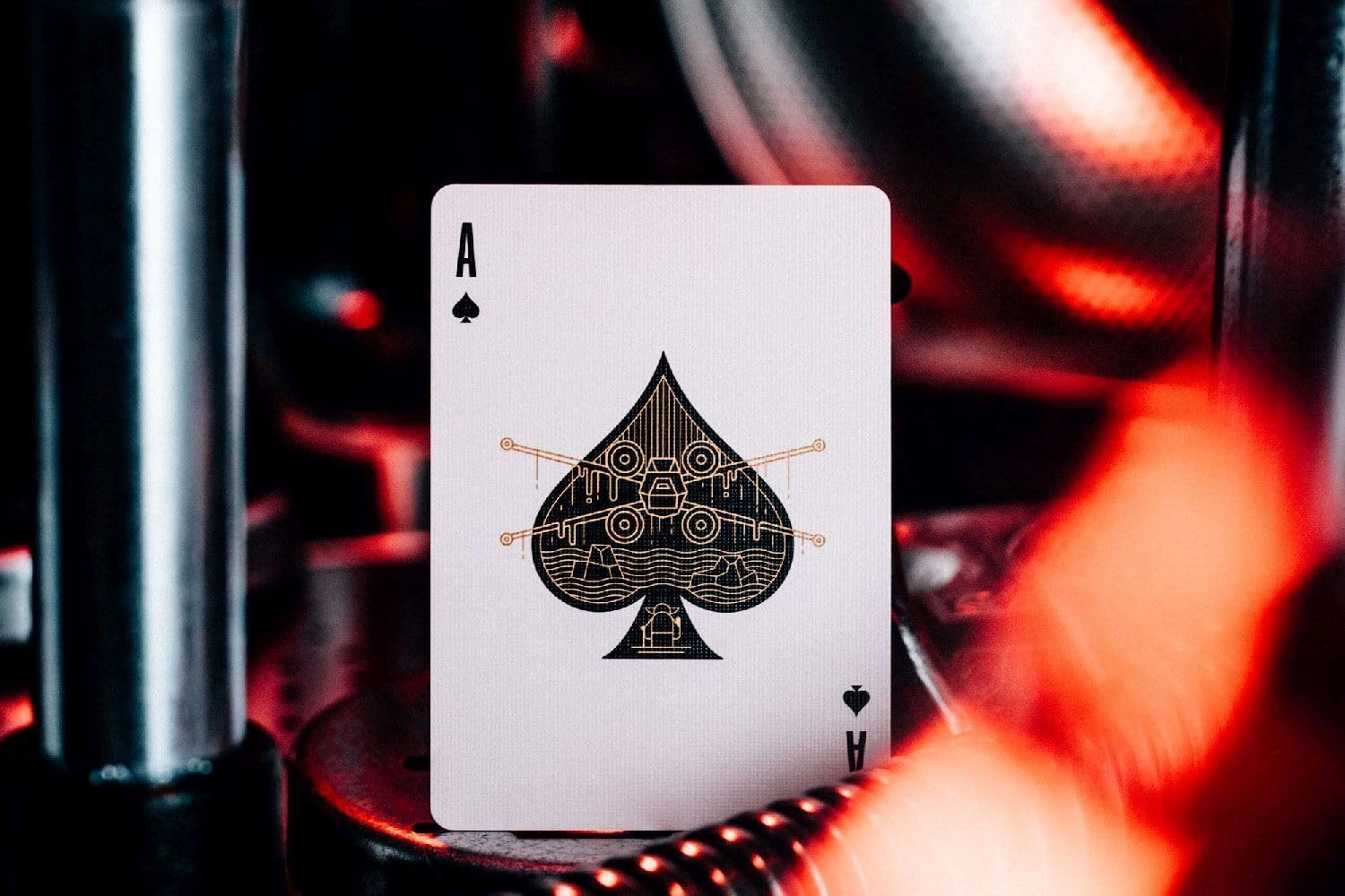 theory11 Star Wars Silver Special Edition - White Light Side Premium Playing Cards