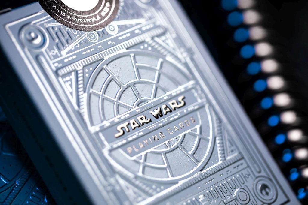 theory11 Star Wars Silver Special Edition - White Light Side Premium Playing Cards