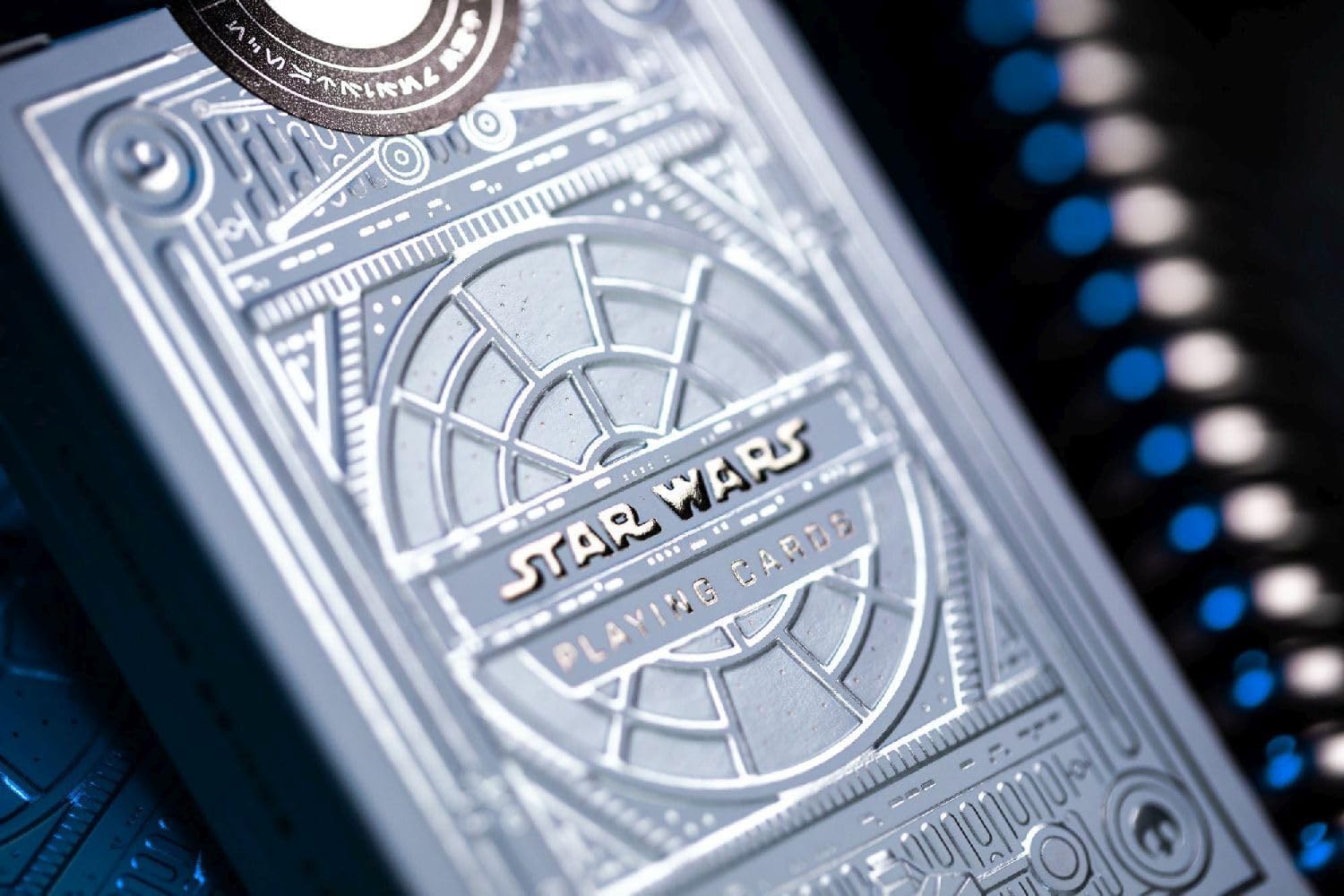 theory11 Star Wars Silver Special Edition - White Light Side Premium Playing Cards