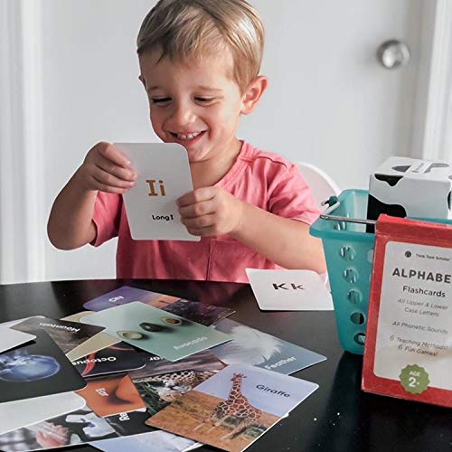 Think Tank Scholar Award-Winning Alphabet Flash Cards – Learn ABCs, Phonics & Speech for Ages 2-6