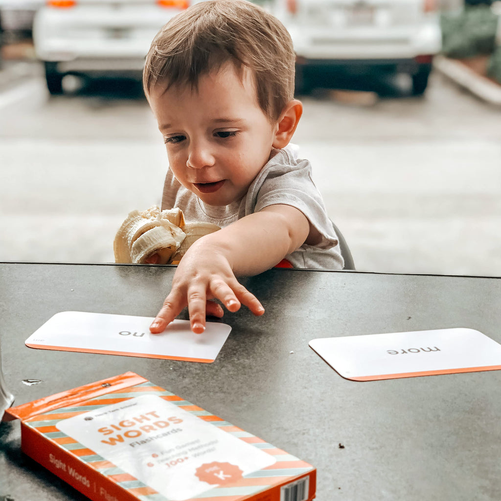 Think Tank Scholar Pre-K Sight Words Flash Cards – 100+ Dolch & Fry Words for Ages 3–5