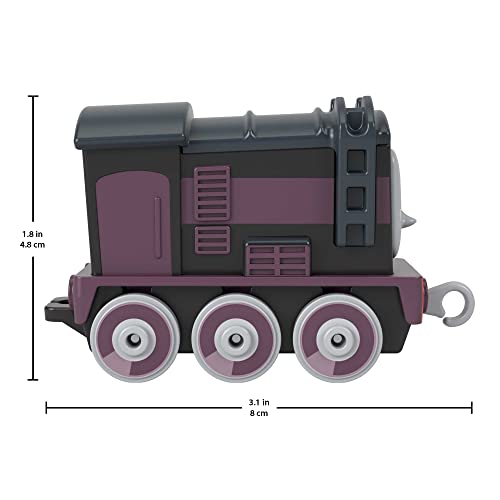 Thomas & Friends Diecast Metal Push-Along Train Engine – 8 cm, No Batteries Needed