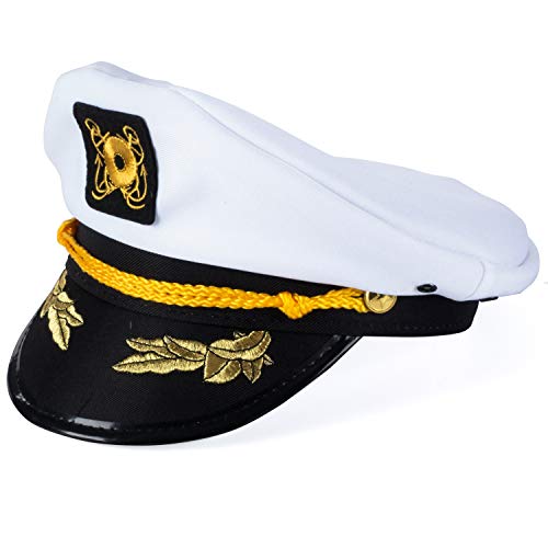 Tigerdoe Sailor Hat - Yacht Captain Mini Hat Headband for Costume Dress-Up