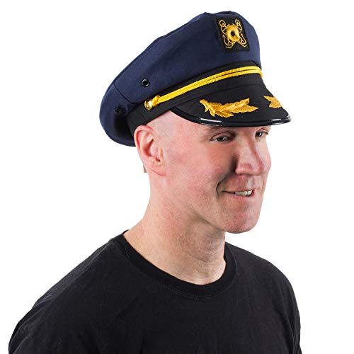 Tigerdoe Sailor Hat - Yacht Captain Mini Hat Headband for Costume Dress-Up