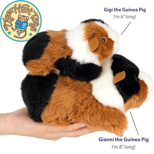 TigerHart Gianni the Guinea Pig Plush - 9 Inch Soft Stuffed Animal with Story