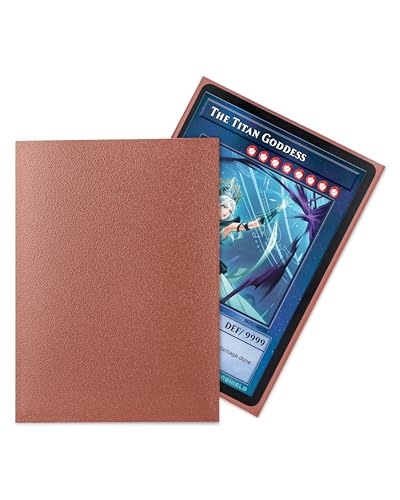 TitanShield 150 Copper Japanese Size Sleeves – 140 Micron, Anti-Slip, Acid-Free