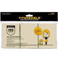 TitanShield 150 Ivory Small Japanese-Sized Card Sleeves – Deck Protectors for Yu-Gi-Oh, Vanguard & More