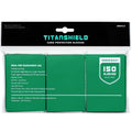 TitanShield Premium Card Sleeves - Standard 66x91mm, Emerald, 150 Pack