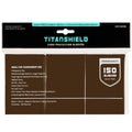 TitanShield Premium Card Sleeves – Earth Brown, Standard (66x91mm), 150-Pack for TCG Protection