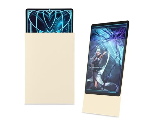 TitanShield Standard Card Sleeves (150 Pack) - Ivory, 66x91mm, Premium Polypropylene Protection