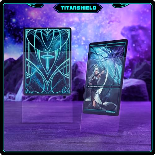 TitanShield Standard Card Sleeves (150 Pack) – 66x91mm Clear Polypropylene Protectors for MTG, Pokemon, Lorcana