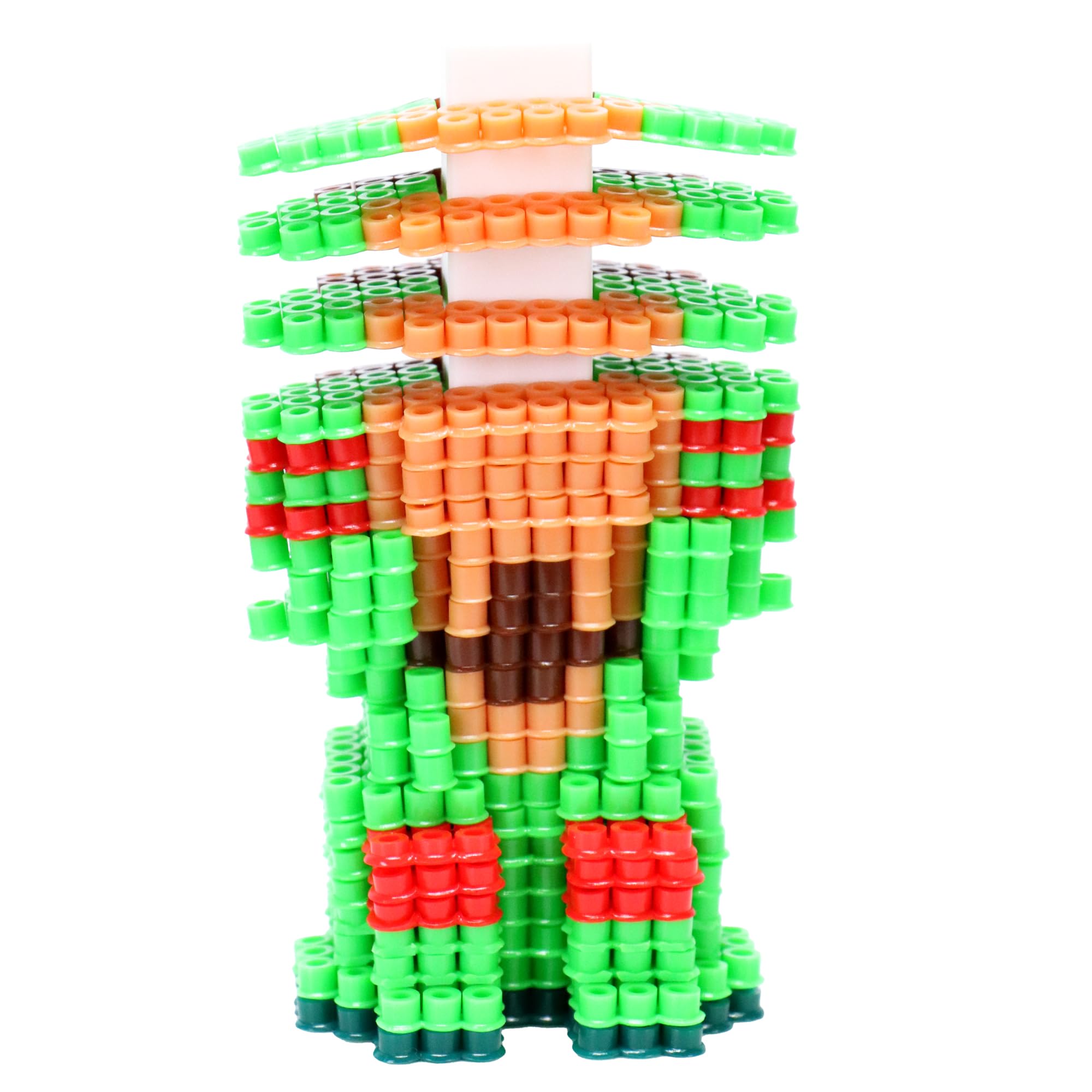 TMNT Pixel Creations Bead Kit – 2500 Beads, Pegboards & Templates for DIY Teenage Mutant Ninja Turtles Crafts