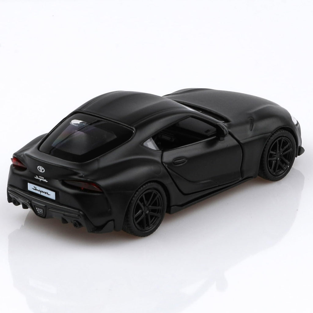 TOKAXI 1/36 Scale 2020 Toyota Supra Diecast Pull-Back Car – Black