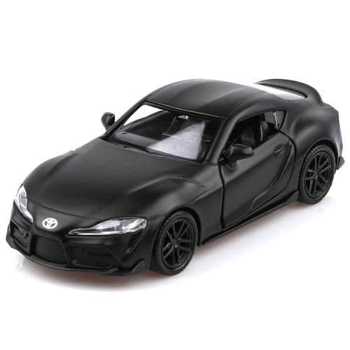 TOKAXI 1/36 Scale 2020 Toyota Supra Diecast Pull-Back Car – Black
